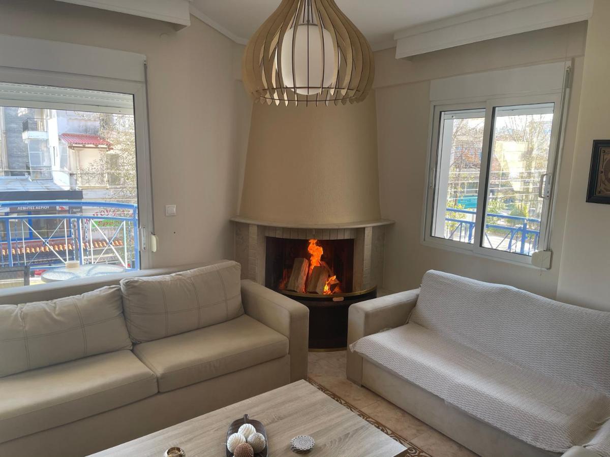 Lovely And Sunny Apartament 300M From Beach!! Peraia  Bagian luar foto