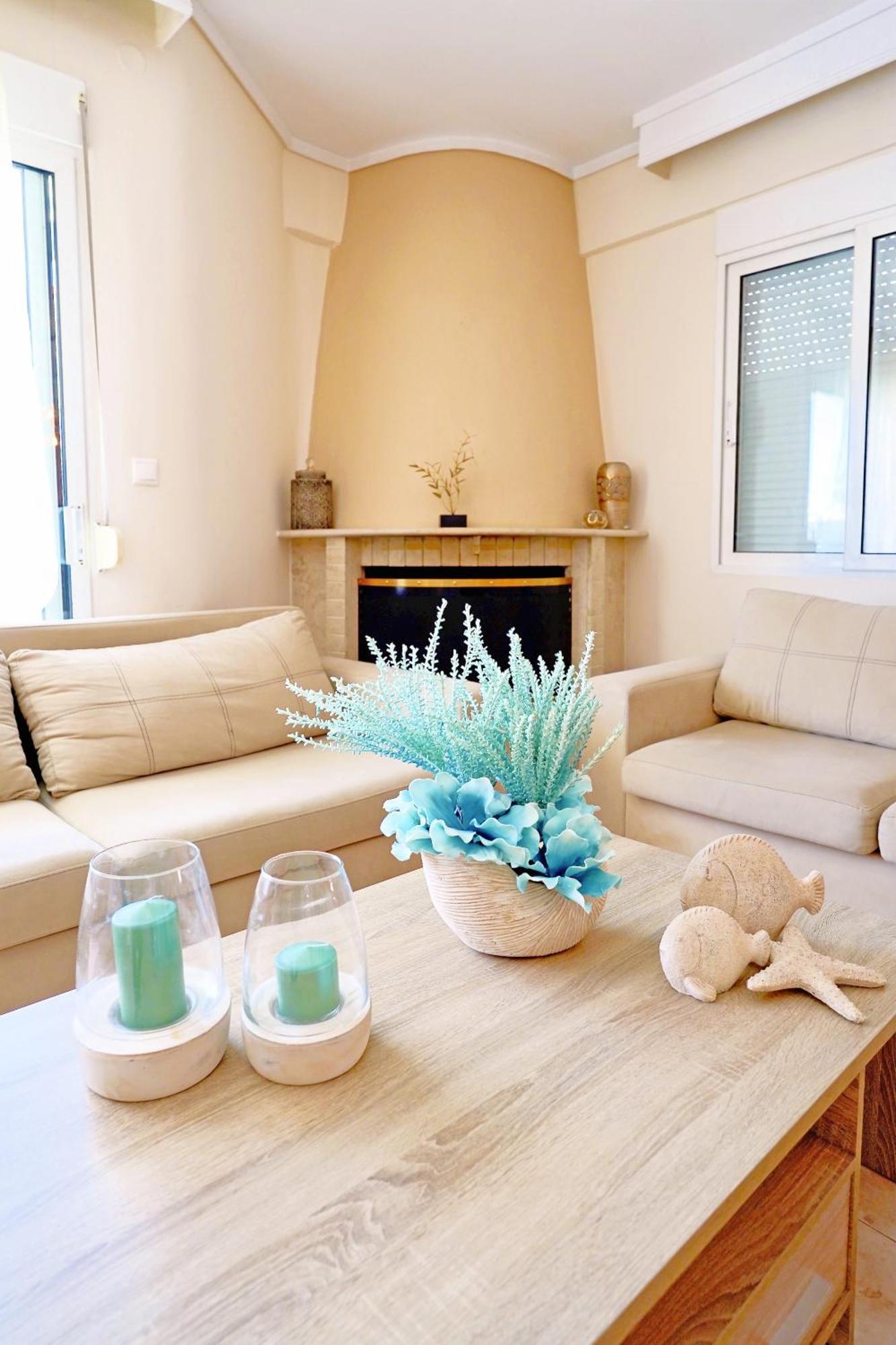 Lovely And Sunny Apartament 300M From Beach!! Peraia  Bagian luar foto
