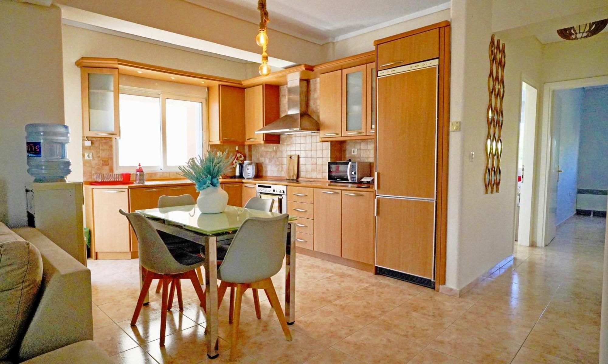 Lovely And Sunny Apartament 300M From Beach!! Peraia  Bagian luar foto