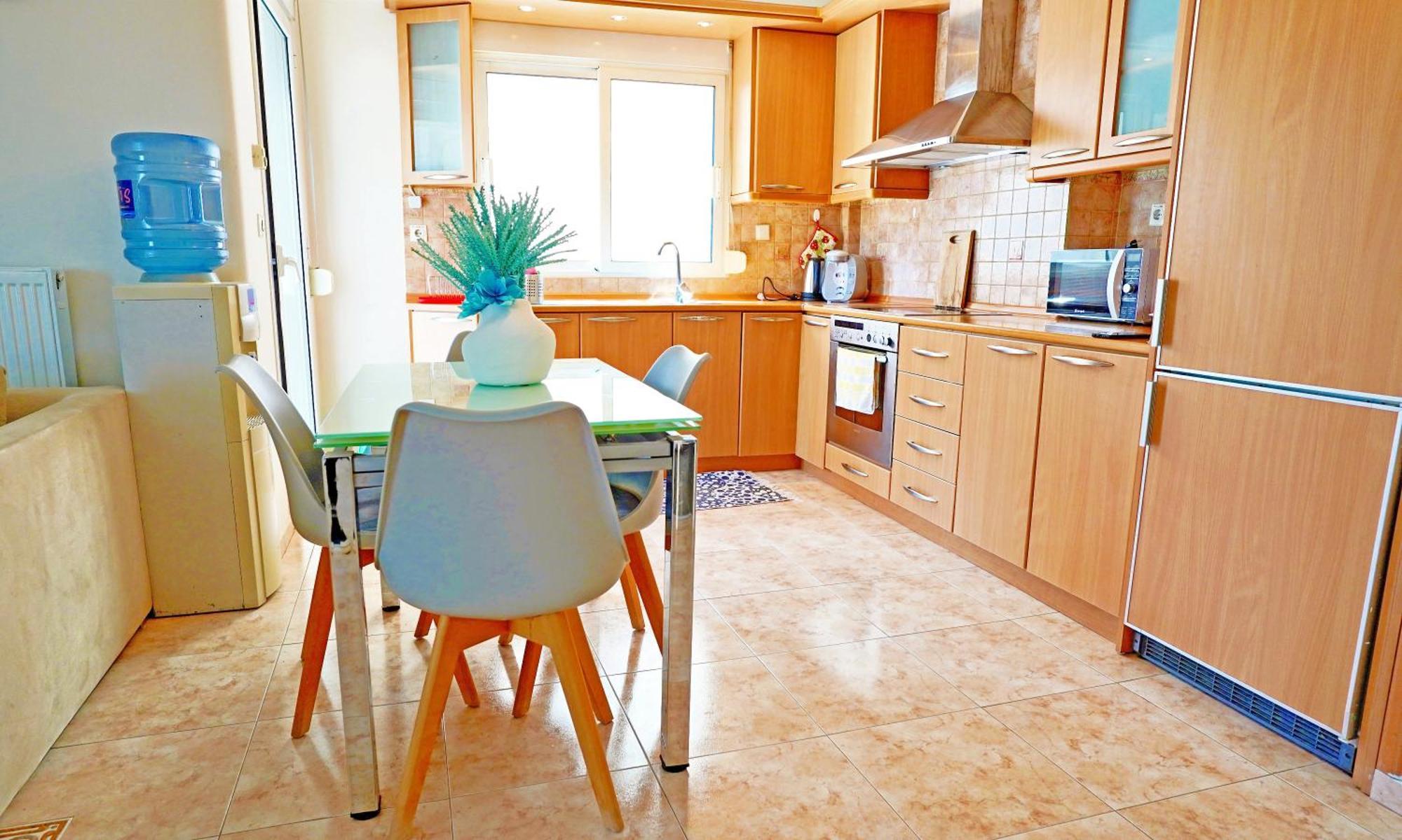 Lovely And Sunny Apartament 300M From Beach!! Peraia  Bagian luar foto